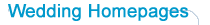 Wedding Homepages